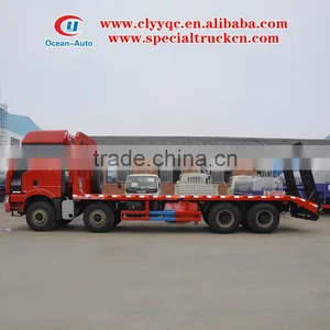 17 Ton Load FAW 8x4 New Cheap Truck Flat Load Bed For Sale thumbnail-1