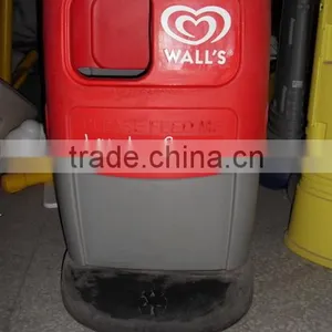 Customize Plastic Dustbin, Recycle Trash Bin ,blow Molding Sanitation ,HDPE Outdoor Plastic Dustbin thumbnail-1