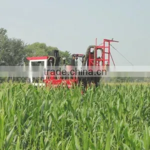 Self Propelled High Clearance Hydraulic Operating 4WD Boom Sprayer With Cabin and Itlay Pump thumbnail-6