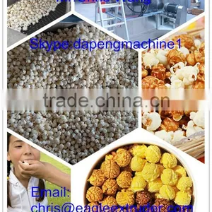 Caramel /chocolate American Ball Popcorn Production Line From Jinan Eagle Company thumbnail-1