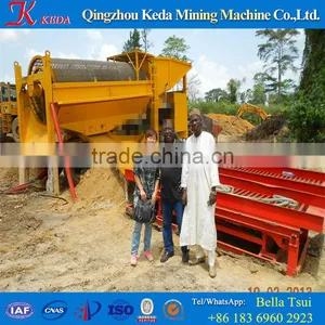 Gold Trommel Washing Machine/placer Mining Equipment/rotary Scrubber thumbnail-1