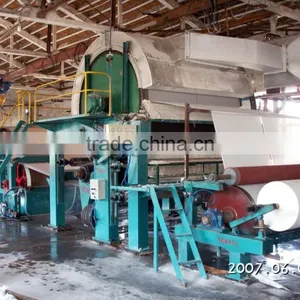 1880mm Single Dryer& Single Cylinder Mould Toilet Paper Machine thumbnail-1
