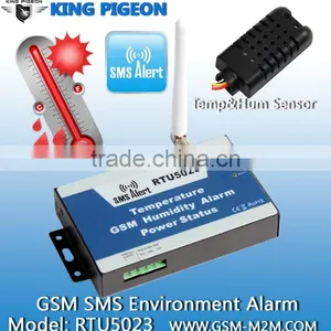 Wireless GSM SMS Temperature Humidity Power Failure Monitoring Control Alarm thumbnail-1