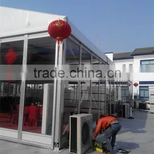 Outdoor Aluminum Structure Tent With Glass Wall for Wedding Party Event for Sale thumbnail-4