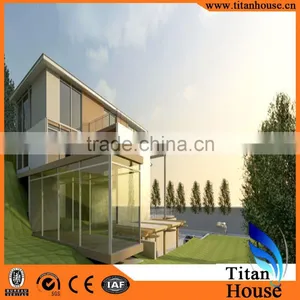 AS/NZS ,CE, AISI Certificated Modern Design Cheap Prefabricated Beach Homes thumbnail-1