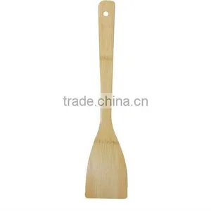 Hot Sell Natural Color Varnished Small Bamboo Soup Spoon thumbnail-1