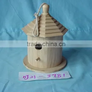 Wood Bird Cage, Garden Decorative Bird Cage thumbnail-1