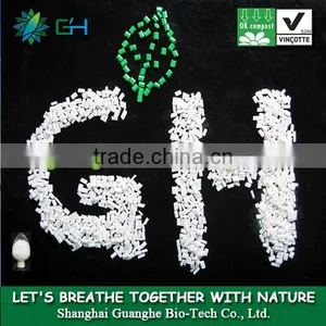Biobased Material 100%biodegradable Pla Resin Vrigin Plastic Granule for Injection Molding thumbnail-1