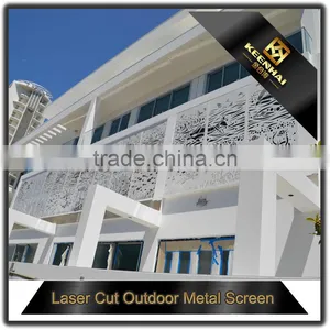 Perporated 304 Stainless Steel Laser Cut Metal Screens thumbnail-4