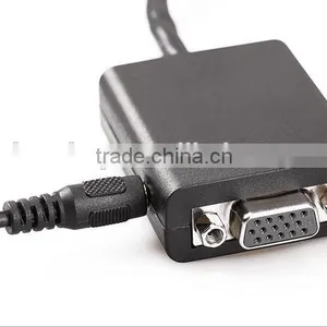 hd mi to Vga With Audio Output Cable thumbnail-4