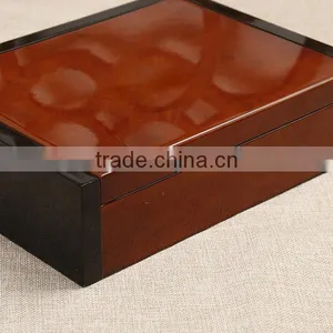 New Premium Natural Real Wood Custom Wooden Jewelry Boxes thumbnail-4
