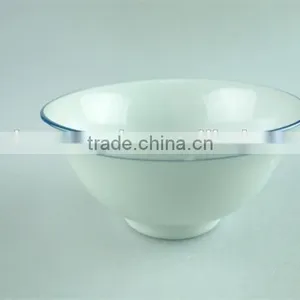 Ceramic Dinnerware Set With Blue Edge With Cheap Price in Stock thumbnail-6