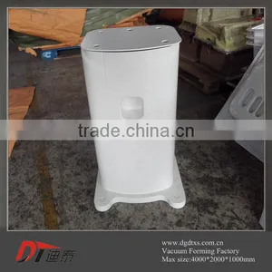Custom Plastic White Abs Promotion Table by Vacuum Forming thumbnail-1