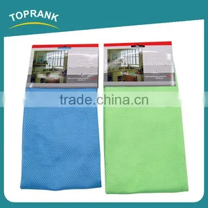 Toprank Good Quality Sell Well Glasses Cleaning Cloth Dish Cloth Kitchen Microfiber Glass Cleaning Cloth thumbnail-1