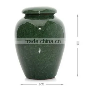 Glazing High Quality Ice Cracked Ceramic Minimum Pet Urn Supply thumbnail-1