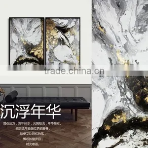 Customized for 1 PC Framed Canvas Oil Group Painting With Gold Leaf thumbnail-3