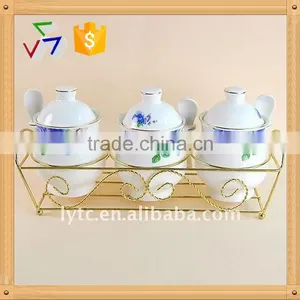 Ceramic Colorful Canister Set thumbnail-1