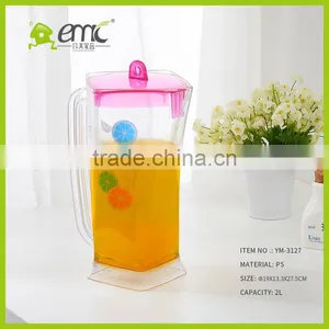 Plastic Juice Pitchers, Plastic Pitchers for Water and Juice, Juice and Water Pitchers thumbnail-5