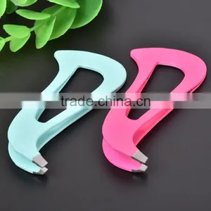 Customized Processing Specifications, Eyebrow Clip, Oblique Mouth, Flat Tweezers, All Kinds of Color Customization thumbnail-1