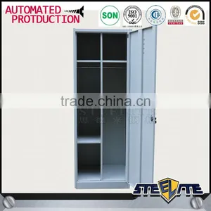 Factory Direct KD Structure Staff Locker Single Door Steel Wardrobe Locker Cabinet thumbnail-1