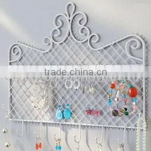 Wall Mounted Metal Jewel Display Rack, Decorations Holder thumbnail-1