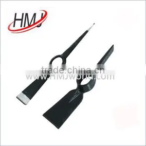 Farming and Gardening Tools Forged Pickaxe With Fiberglass Handle thumbnail-1