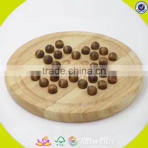 2017 Wholesale Baby Wooden Checkers Set New Design Kids Wooden Checkers Set Best Children Wooden Checkers Set W11A051 thumbnail-4