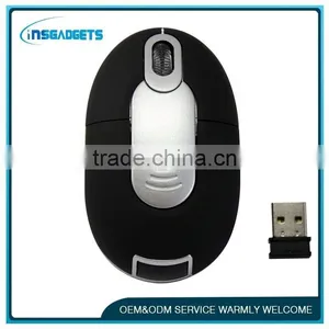 TSJ0021 2.4GHz Wireless Mouse 1600DPI Optical Gaming Mouse Mice for Computer PC thumbnail-1