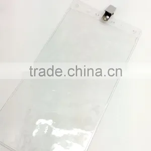 4" * 8" ID Badge Holder With Metal Clip, Name Tag Holder, ID Card Holder With Clip thumbnail-2