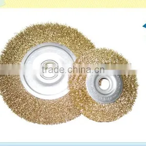 Round Cleaning Circular Steel Wire Brush thumbnail-1
