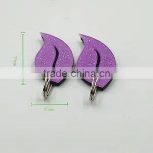 Best Saling Fashionable Decorative Crochet Plastic Leaf/ Butterfly Pattern Wall Hook thumbnail-6