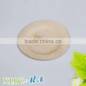 Round Bamboo Leaf Plate for Competitive Price thumbnail-1