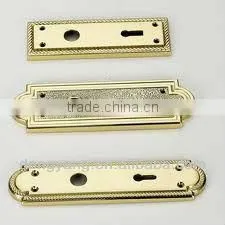 Brass Mortise Lock Escutcheon Plate thumbnail-1