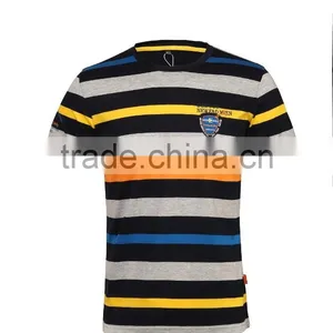 Men 's Fine Striped t Shirt Fabric thumbnail-4