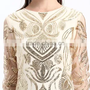 Domin New Fashion Beading and Sequin Ladies Clothes Dress thumbnail-2