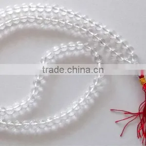 CRYSTAL SPHATIK MALA ROSARY thumbnail-1