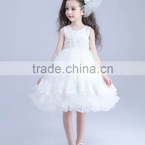 NEW Princess Flower Girl Dress Appliques Wedding Prom Ball Gowns Birthday Communion Kids TuTu Dress thumbnail-2