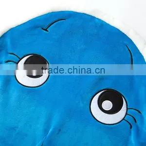 ShiJ Tails Dolphin Blanket For Kids Blue Shaker Flannel / Children Gift thumbnail-6