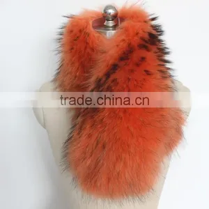 Myfur Customized Genuine Fur Real Raccoon Fur Winter Scarf With Cheap Price thumbnail-2