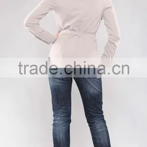 2015 Autumn Season New Model Blouse for Uniform Sexy Office Lady Blouse thumbnail-3