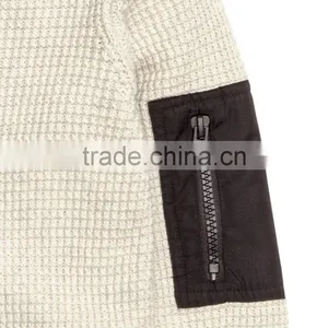 Wholesale 100% Cotton Knitted Sweater Design for Kids Hand Knit Boy Sweater thumbnail-3