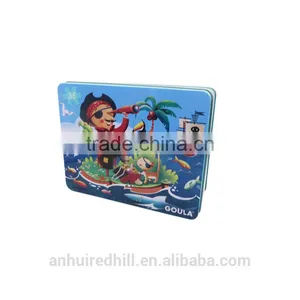 Square Cookie Tin Boxes With Custom Designs Christmas Cookie Tin Box thumbnail-1