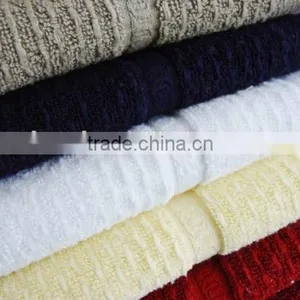 100% Cotton Solid Dobby Terry Towel Hotel Towel thumbnail-4