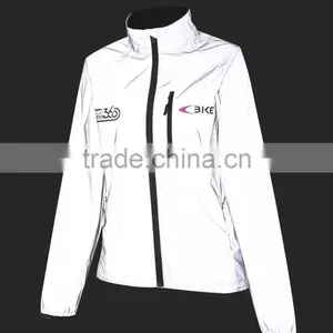 Women's Reflective Windproof NIGHT VISION 360 Cycling Jacket thumbnail-3