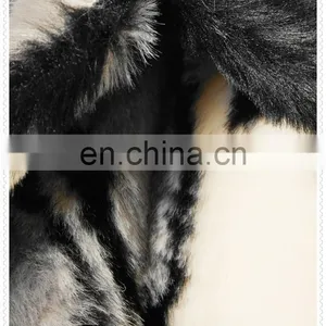 Best Selling Printed Long Faux Fur Coats Women Made in China thumbnail-5