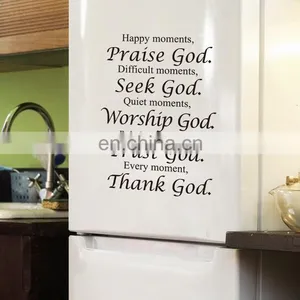 Funny God Wall Stickers Wedding Favors Home Decoration thumbnail-1