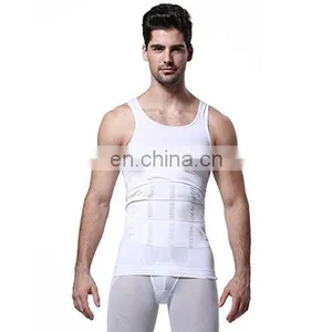 Men's Elastic Sculpting Vest Thermal Compression Base Layer Slim Tank thumbnail-4