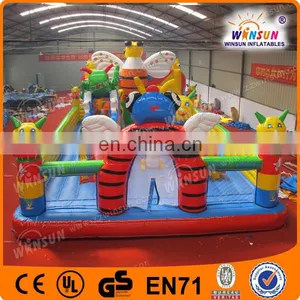 2017 Latest Inflatable Amusement Park,inflatable Indoor Playground,inflatable Fun City thumbnail-5
