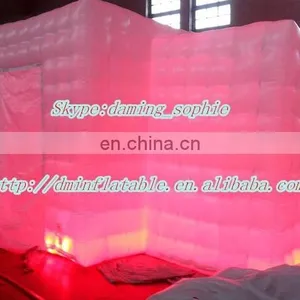 Color Changing LED Lighting Inflatable Photo Booth Tent Bar thumbnail-3