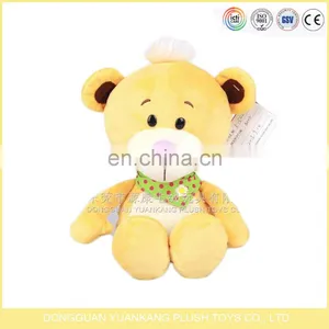 Custom Plush Yellow Lovely Baby Teddy Bear Souvenir thumbnail-1